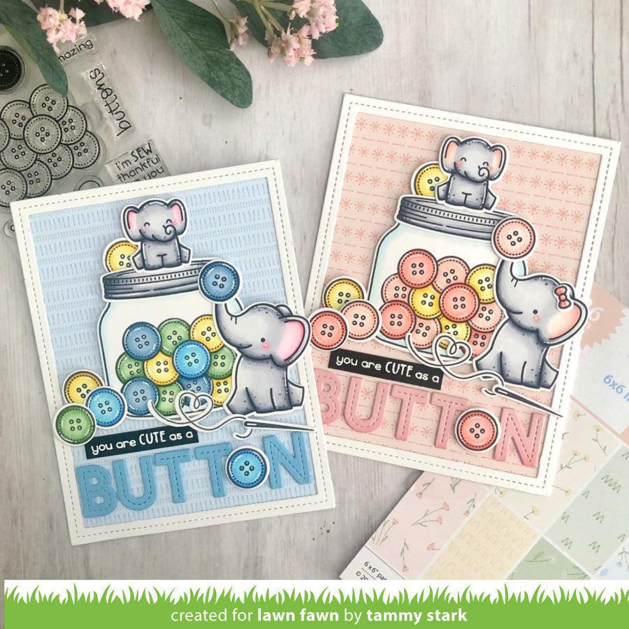 Lawn Fawn - Lawn Cuts - Elephant Parade Add-On-ScrapbookPal