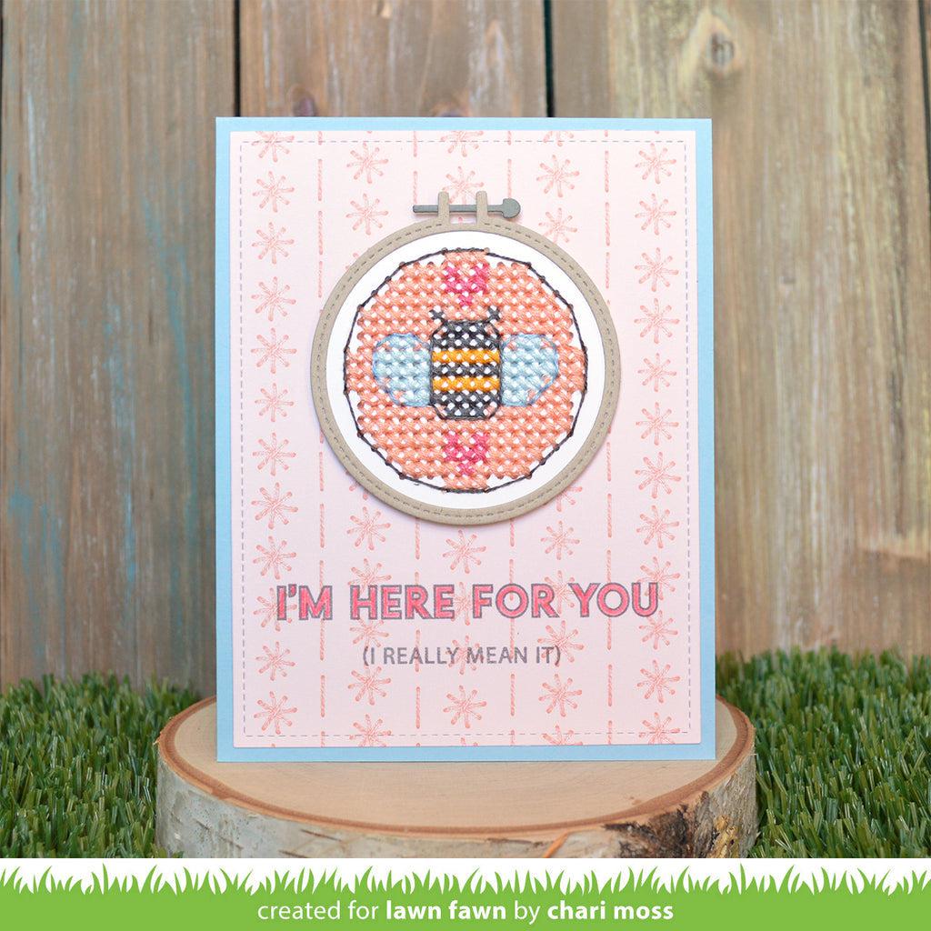 Lawn Fawn - Lawn Cuts - Embroidery Hoop-ScrapbookPal