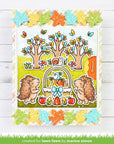 Lawn Fawn - Lawn Cuts - Fall Leaves Border-ScrapbookPal