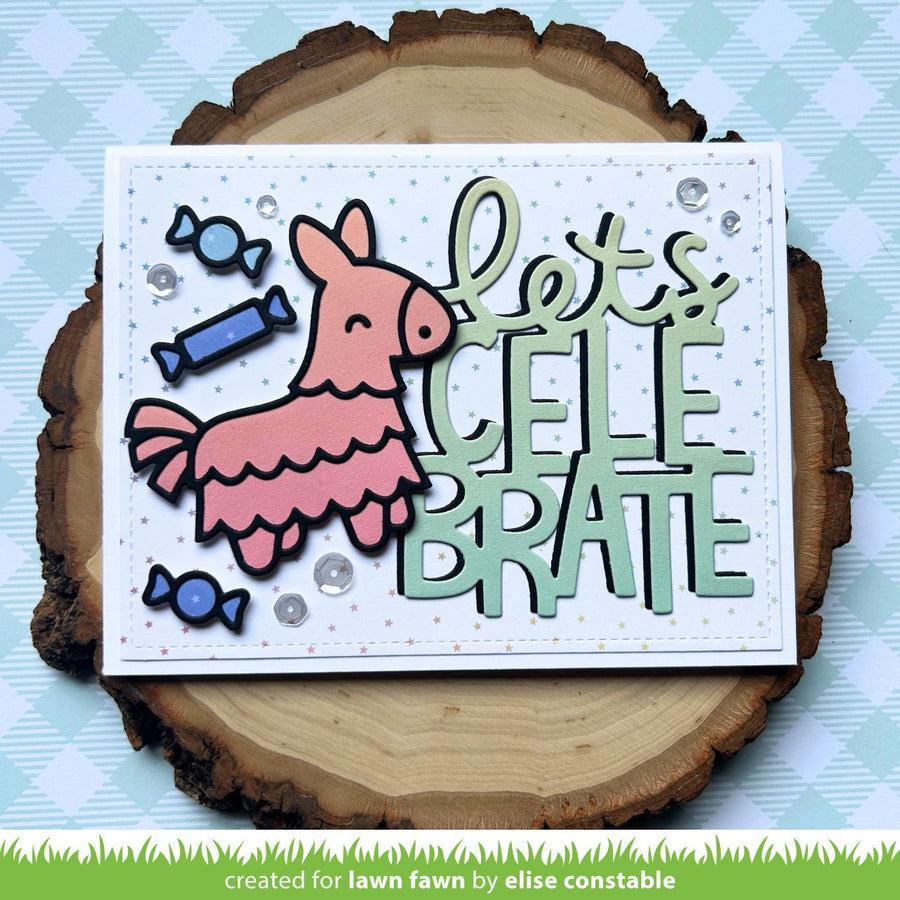 Lawn Fawn - Lawn Cuts - Festive Pinata-ScrapbookPal