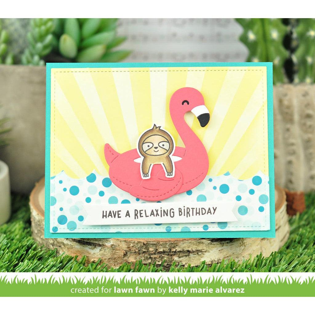 Lawn Fawn - Lawn Cuts - Flamingo Floatie-ScrapbookPal