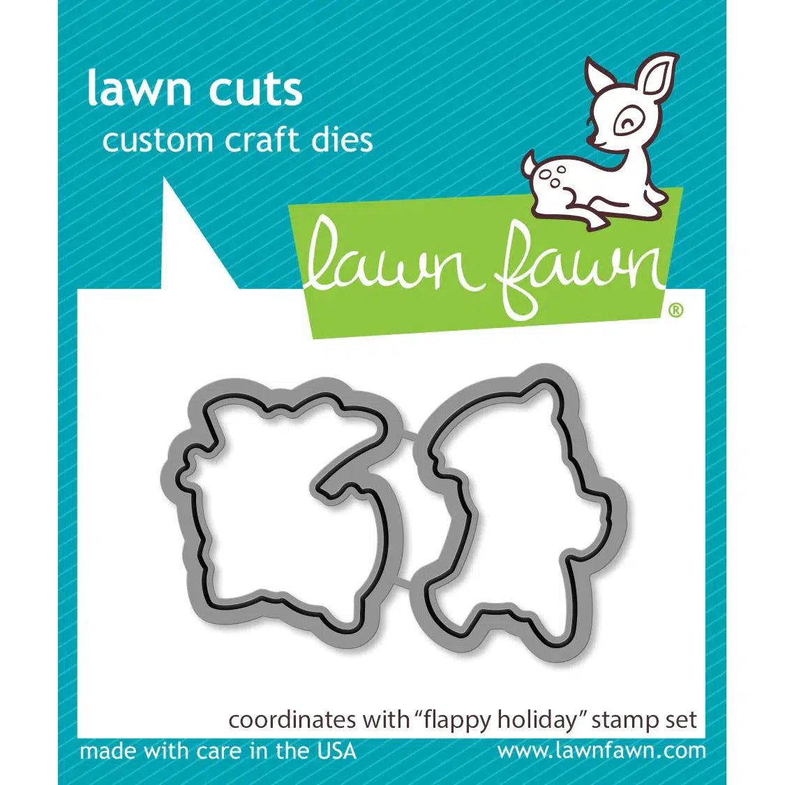 Lawn Fawn - Lawn Cuts - Flappy Holiday-ScrapbookPal