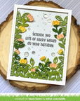 Lawn Fawn - Lawn Cuts - Flower Garden Backdrop-ScrapbookPal