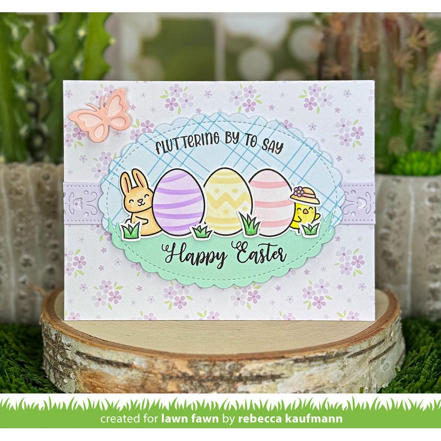 Lawn Fawn - Lawn Cuts - Folksy Sprig Border-ScrapbookPal