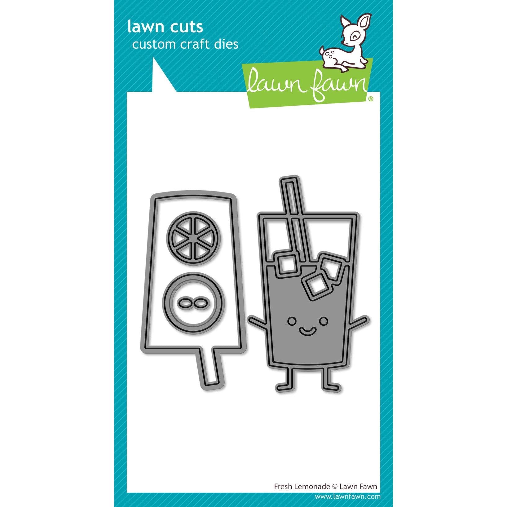 Lawn Fawn - Lawn Cuts - Fresh Lemonade-ScrapbookPal