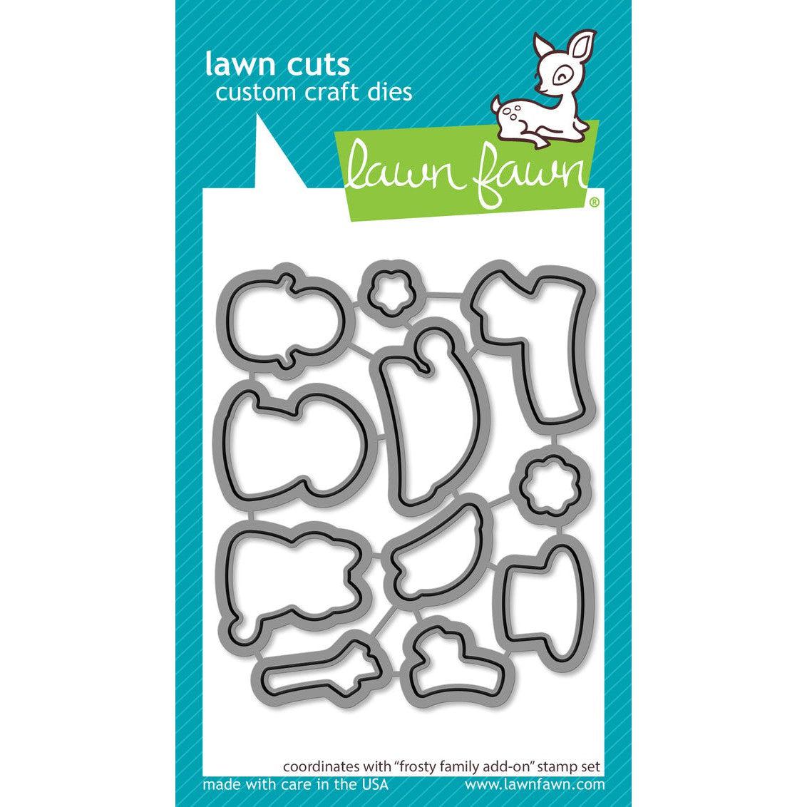 Lawn Fawn - Lawn Cuts - Frosty Family Add-On-ScrapbookPal