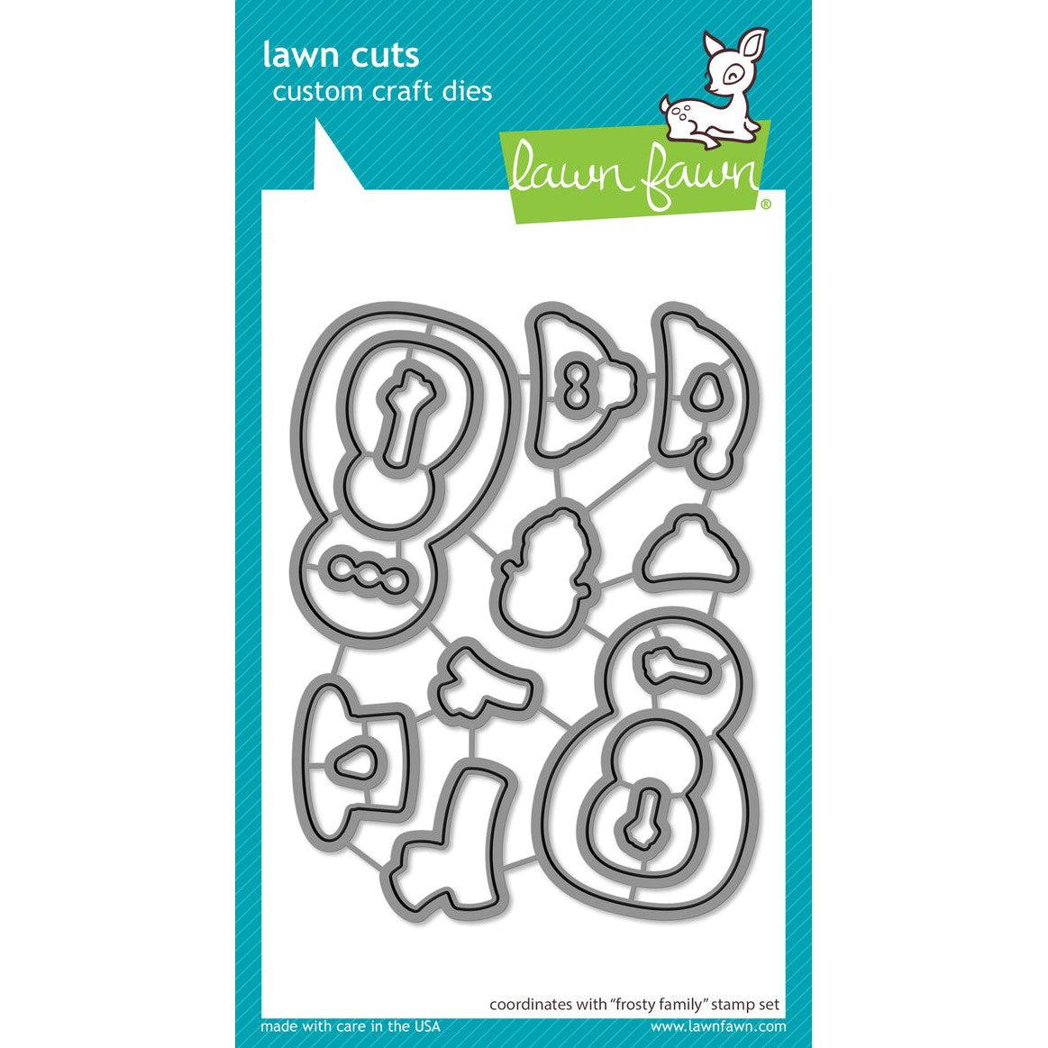 Lawn Fawn - Lawn Cuts - Frosty Family-ScrapbookPal