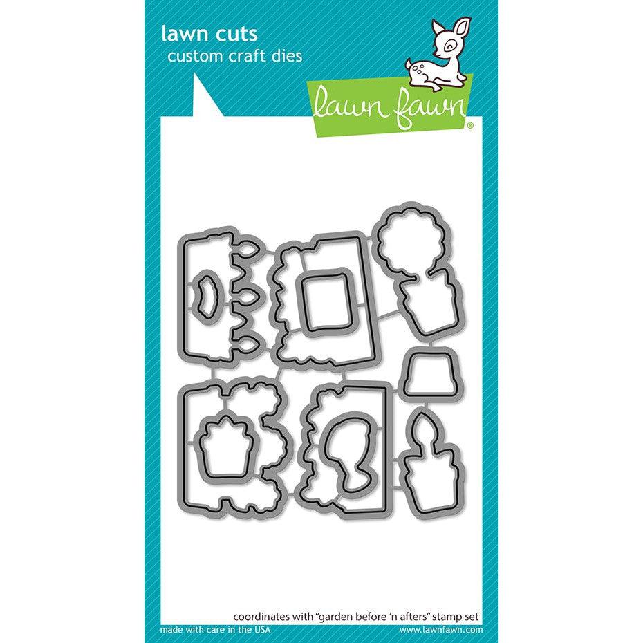 Lawn Fawn - Lawn Cuts - Garden Before &#39;n Afters-ScrapbookPal