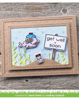 Lawn Fawn - Lawn Cuts - Get Well Before 'n Afters-ScrapbookPal