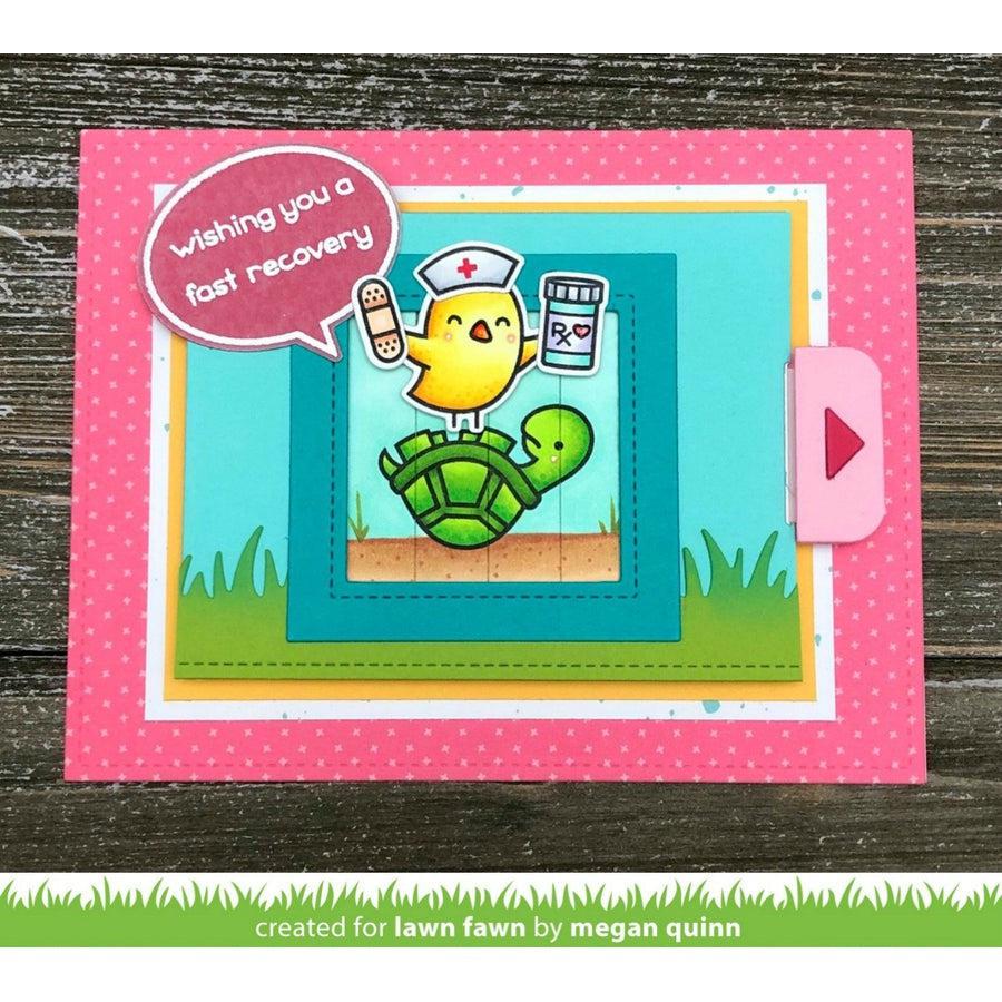 Lawn Fawn - Lawn Cuts - Get Well Before &#39;n Afters-ScrapbookPal