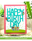 Lawn Fawn - Lawn Cuts - Giant Happy Birthday-ScrapbookPal