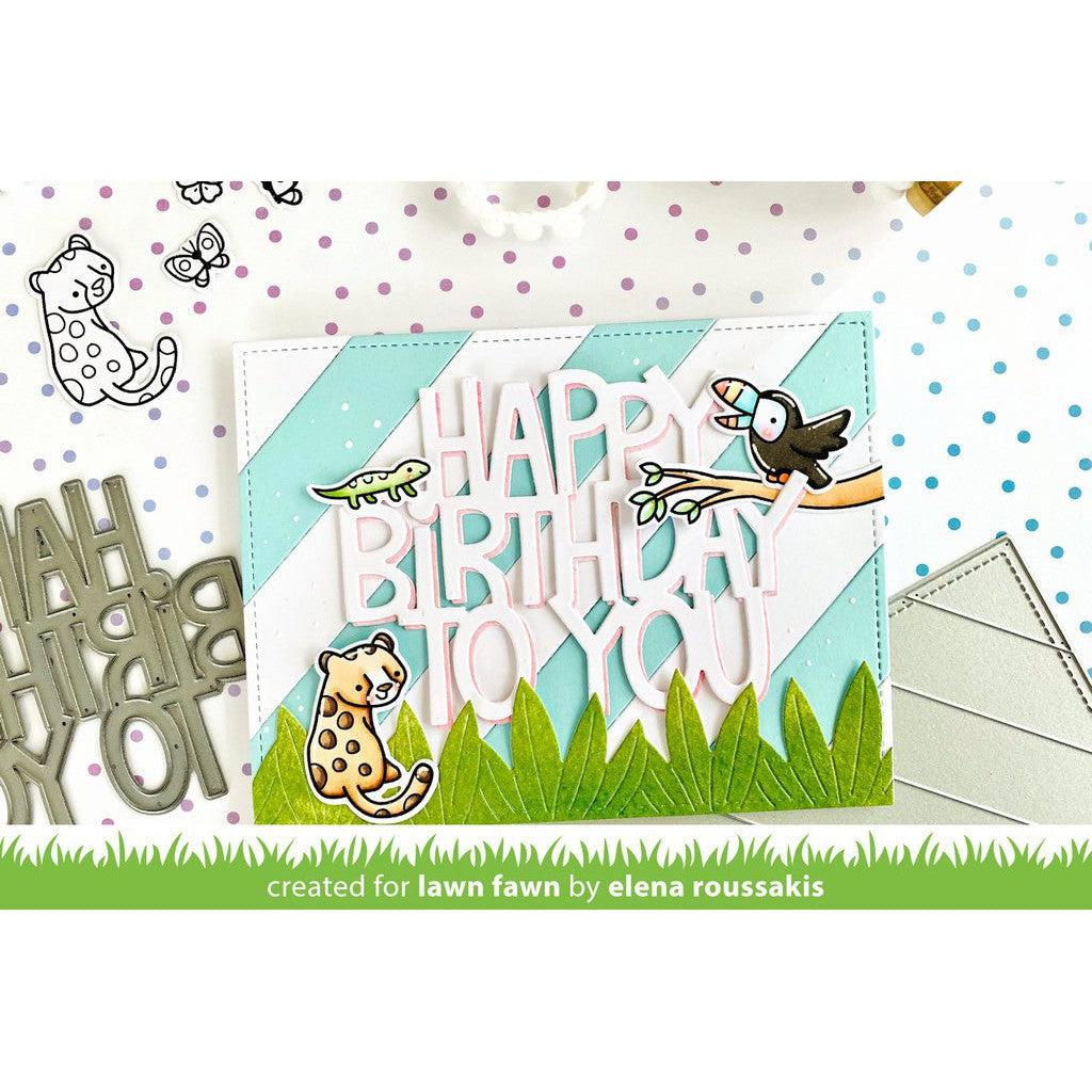 Lawn Fawn - Lawn Cuts - Giant Happy Birthday to You-ScrapbookPal