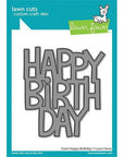 Lawn Fawn - Lawn Cuts - Giant Happy Birthday-ScrapbookPal