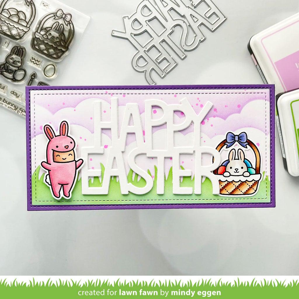 Lawn Fawn - Lawn Cuts - Giant Happy Easter-ScrapbookPal