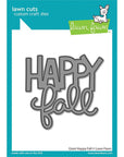 Lawn Fawn - Lawn Cuts - Giant Happy Fall-ScrapbookPal