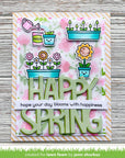 Lawn Fawn - Lawn Cuts - Giant Happy Spring-ScrapbookPal