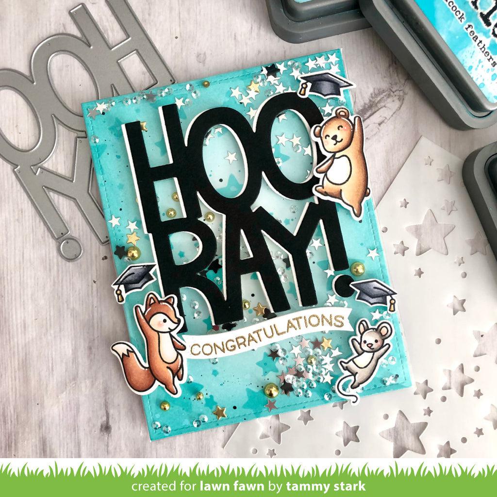 Lawn Fawn - Lawn Cuts - Giant Hooray-ScrapbookPal