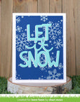 Lawn Fawn - Lawn Cuts - Giant Let It Snow-ScrapbookPal