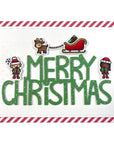 Lawn Fawn - Lawn Cuts - Giant Merry Christmas-ScrapbookPal