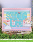Lawn Fawn - Lawn Cuts - Giant Sending Love-ScrapbookPal