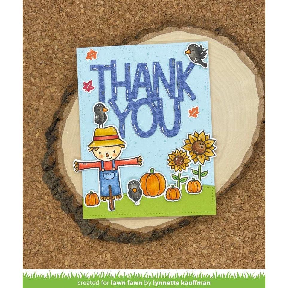 Lawn Fawn - Lawn Cuts - Giant Thank You-ScrapbookPal