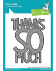 Lawn Fawn - Lawn Cuts - Giant Thanks So Much-ScrapbookPal