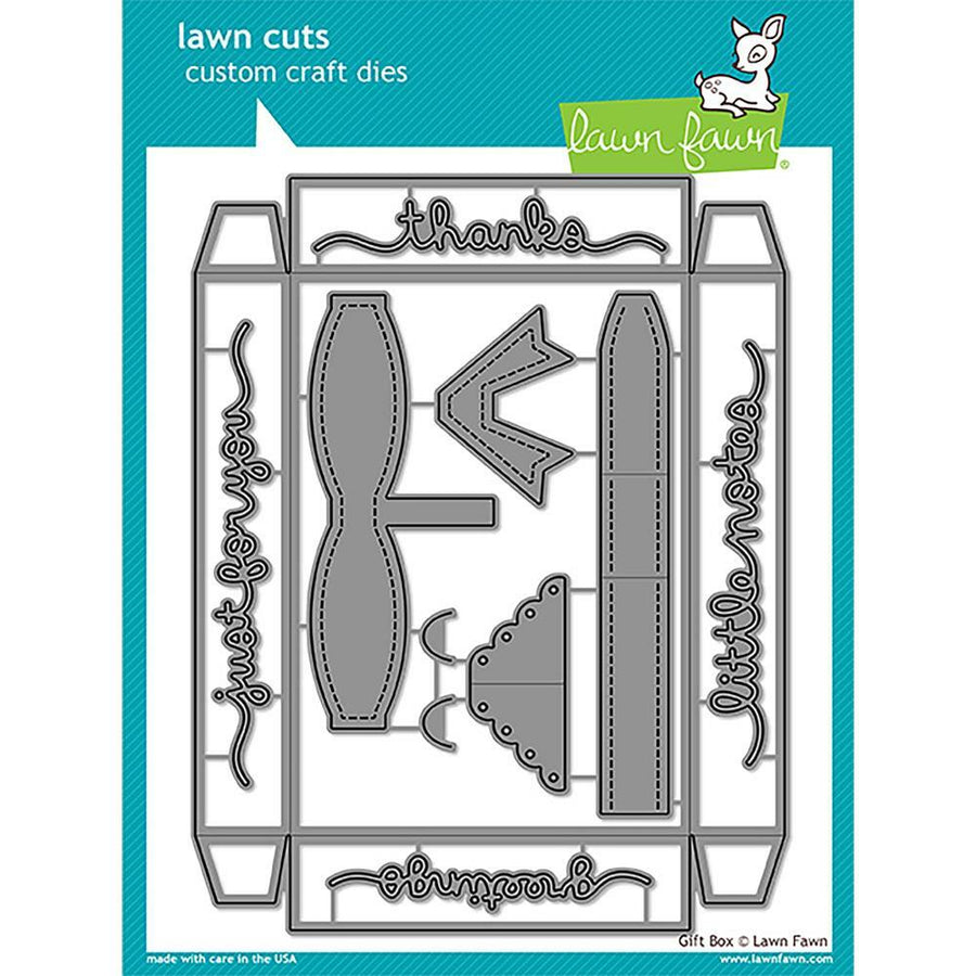 Lawn Fawn - Lawn Cuts - Gift Box-ScrapbookPal
