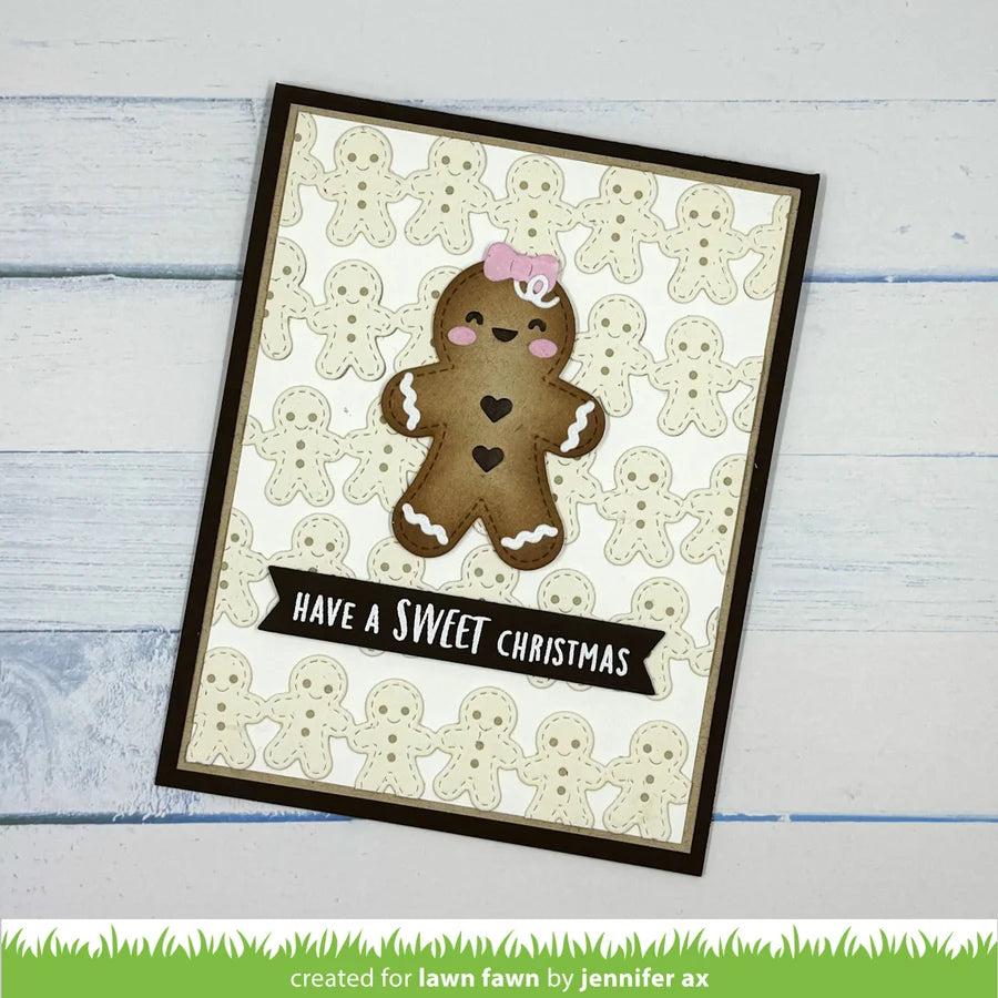 Lawn Fawn - Lawn Cuts - Gingerbread Border-ScrapbookPal