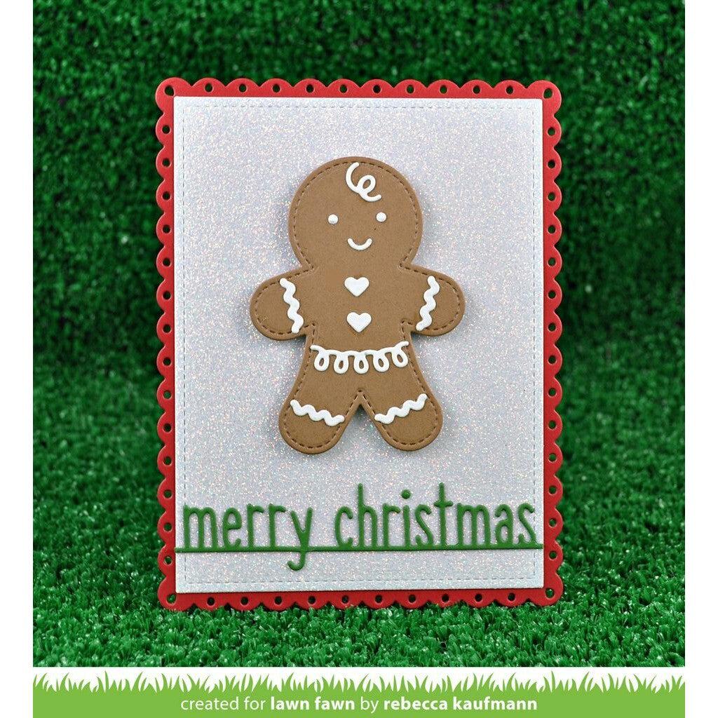 Lawn Fawn - Lawn Cuts - Gingerbread Friends-ScrapbookPal