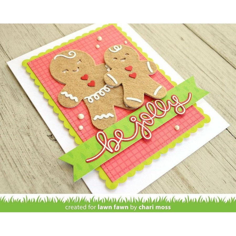 Lawn Fawn - Lawn Cuts - Gingerbread Friends-ScrapbookPal