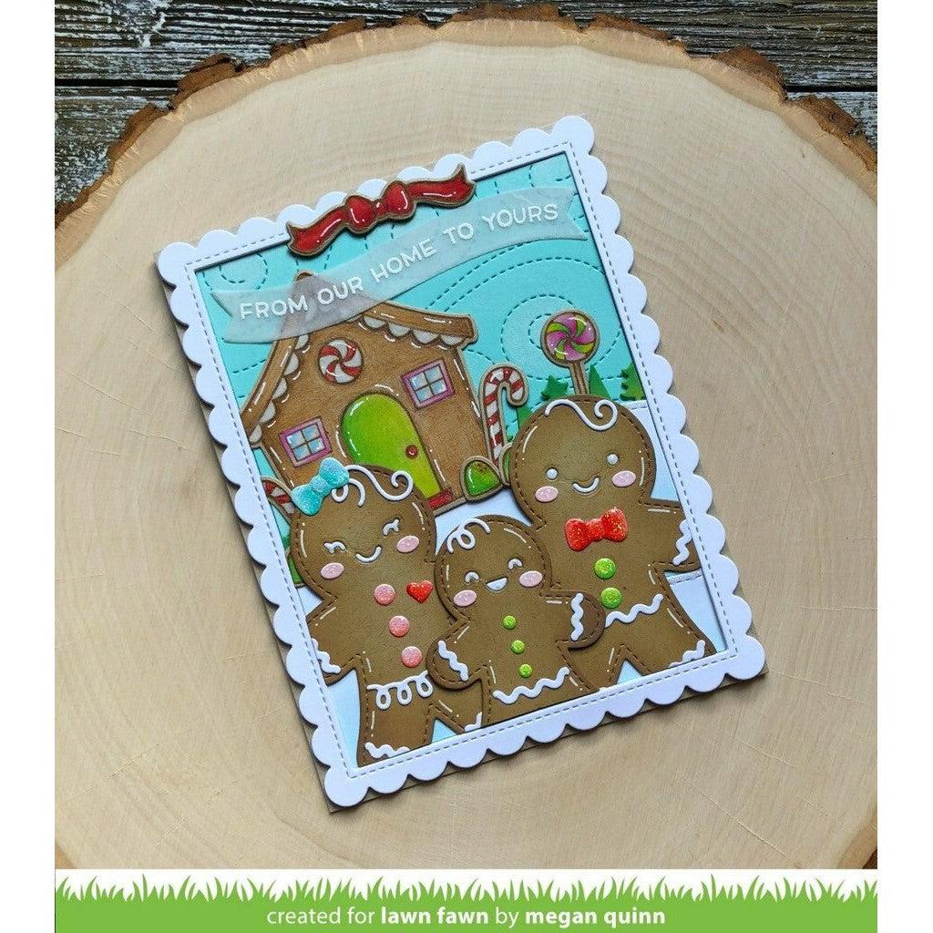 Lawn Fawn - Lawn Cuts - Gingerbread Friends-ScrapbookPal