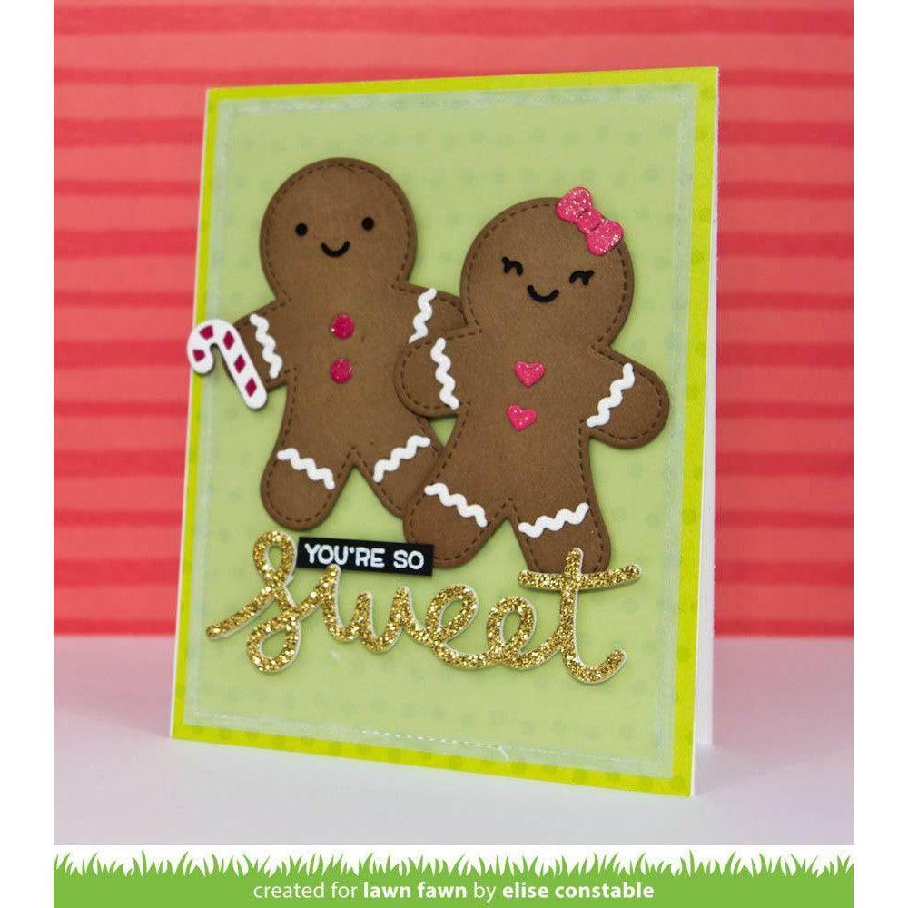 Lawn Fawn - Lawn Cuts - Gingerbread Friends-ScrapbookPal