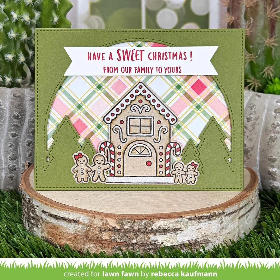 Lawn Fawn - Lawn Cuts - Gingerbread House Add-On-ScrapbookPal