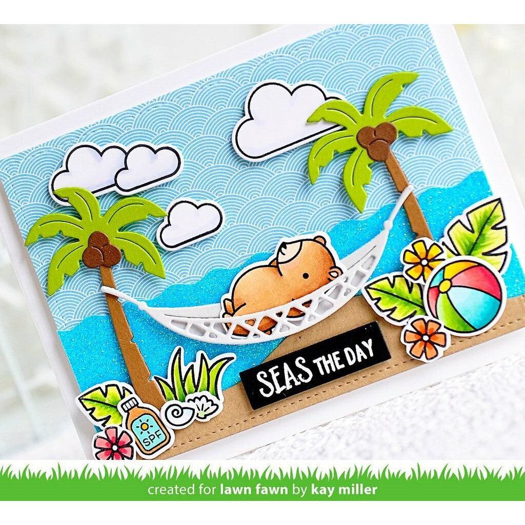 Lawn Fawn - Lawn Cuts - Hammock and Trees-ScrapbookPal