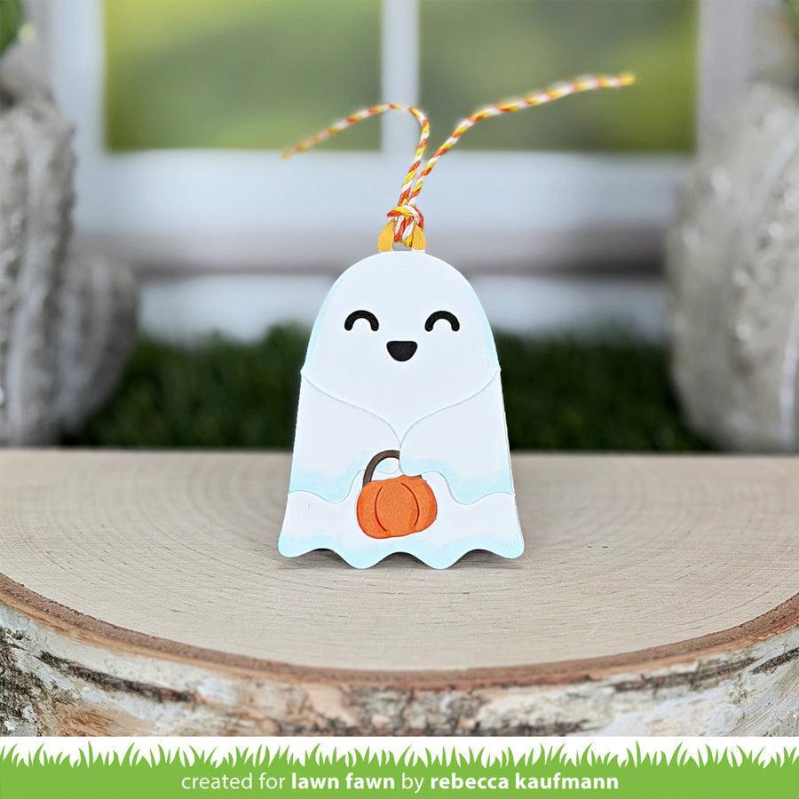 Lawn Fawn - Lawn Cuts - Happy Ghost Tag-ScrapbookPal