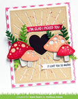 Lawn Fawn - Lawn Cuts - Happy Mushrooms-ScrapbookPal