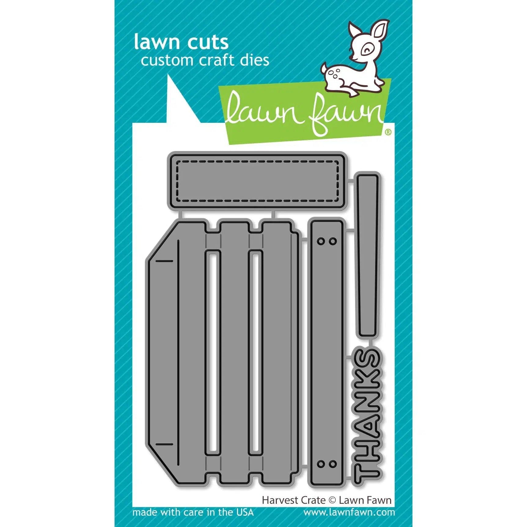 Lawn Fawn - Lawn Cuts - Harvest Crate-ScrapbookPal