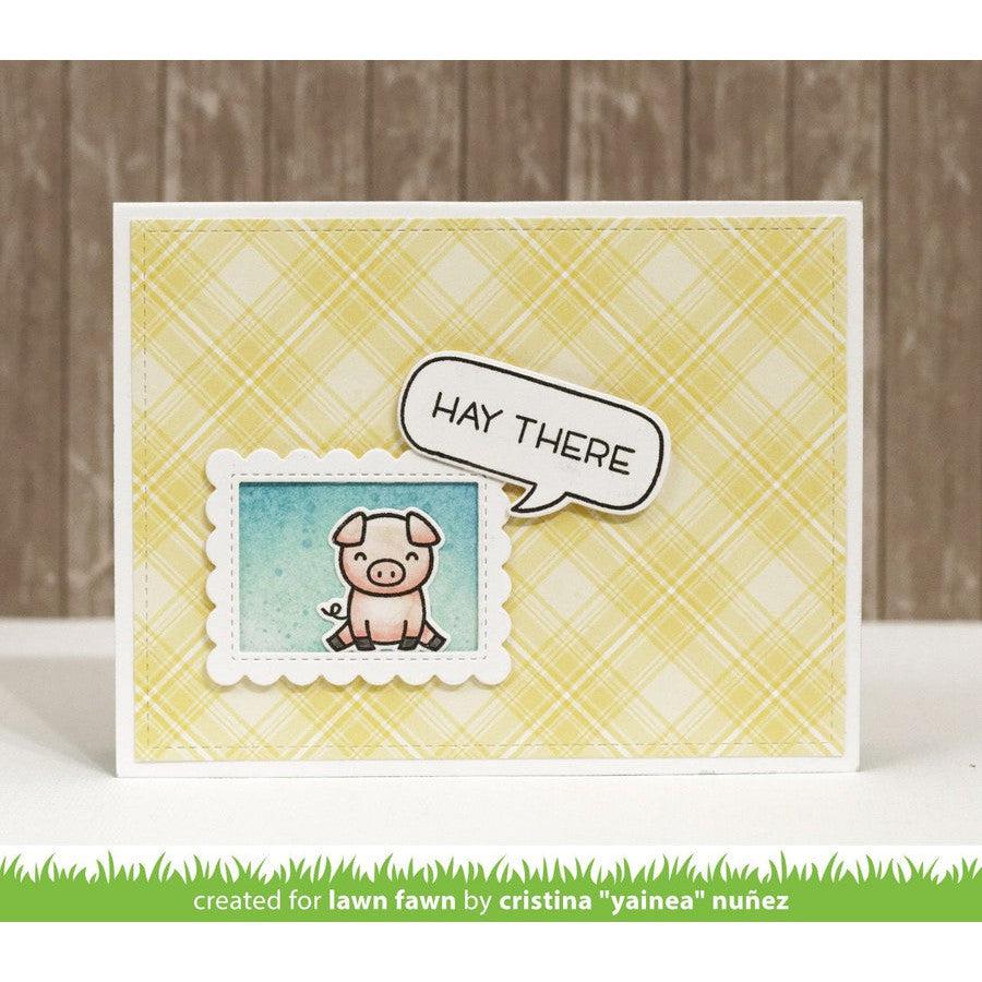 Lawn Fawn - Lawn Cuts - Hay There-ScrapbookPal