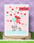 Lawn Fawn - Lawn Cuts - Heart Garland Backdrop: Portrait-ScrapbookPal