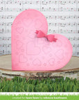 Lawn Fawn - Lawn Cuts - Heart Pouch Dotted Hearts Add-On-ScrapbookPal