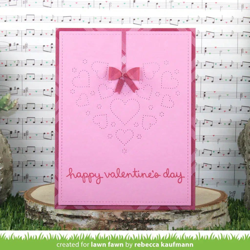 Lawn Fawn - Lawn Cuts - Heart Pouch Dotted Hearts Add-On-ScrapbookPal