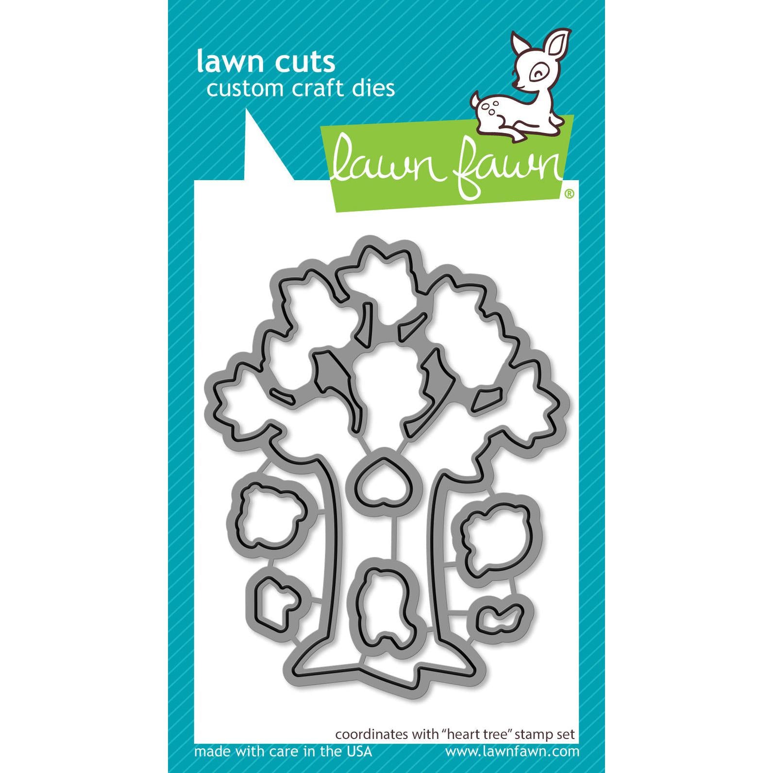 Lawn Fawn - Lawn Cuts - Heart Tree-ScrapbookPal