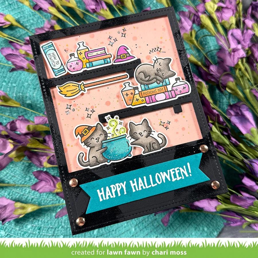Lawn Fawn - Lawn Cuts - Hocus Purr-cus!-ScrapbookPal