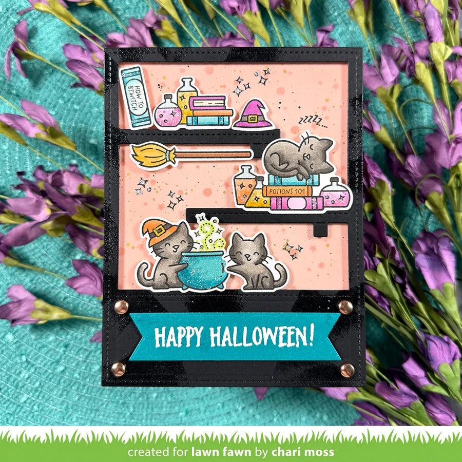 Lawn Fawn - Lawn Cuts - Hocus Purr-cus! Add-On-ScrapbookPal