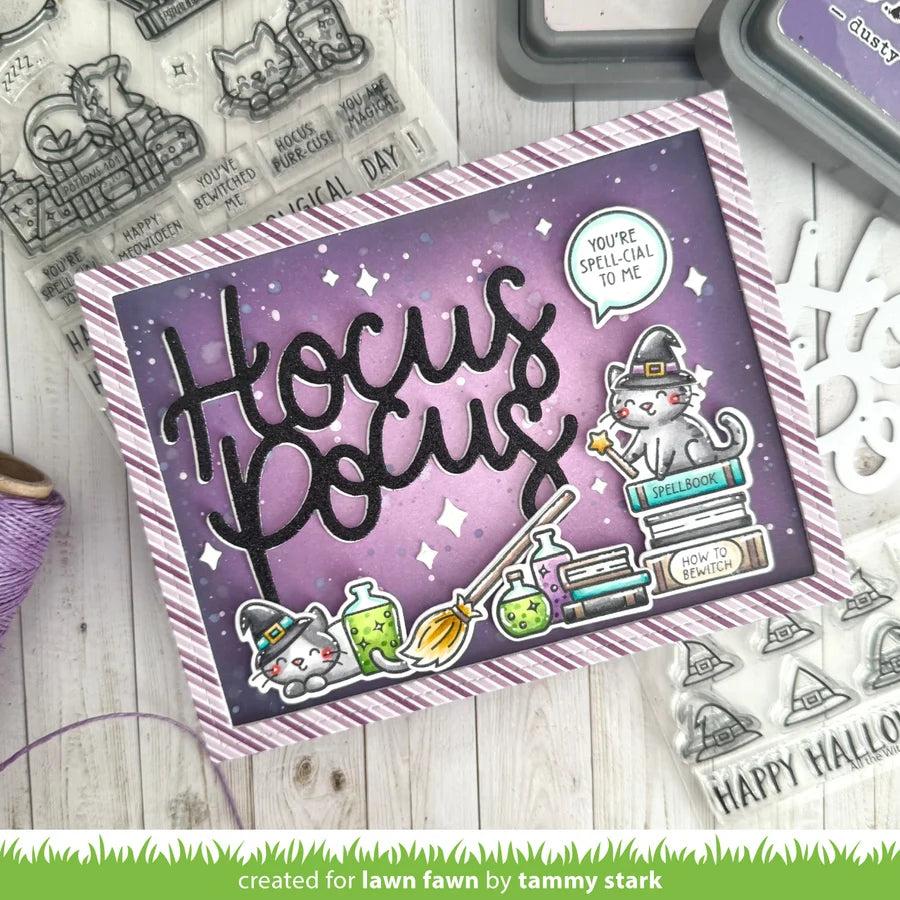 Lawn Fawn - Lawn Cuts - Hocus Purr-cus! Add-On-ScrapbookPal