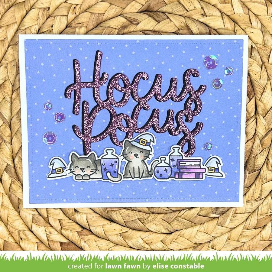 Lawn Fawn - Lawn Cuts - Hocus Purr-cus! Add-On-ScrapbookPal