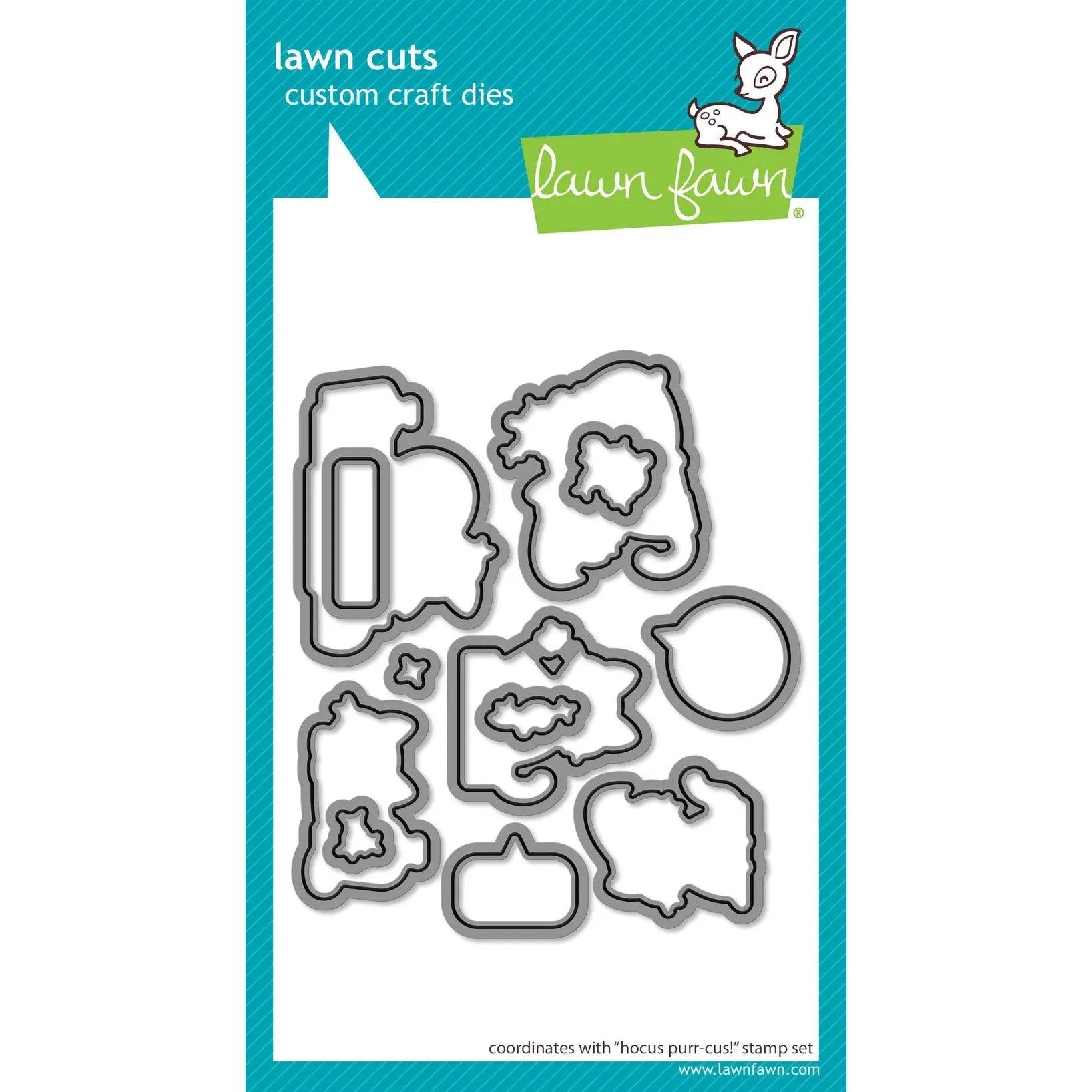 Lawn Fawn - Lawn Cuts - Hocus Purr-cus!-ScrapbookPal