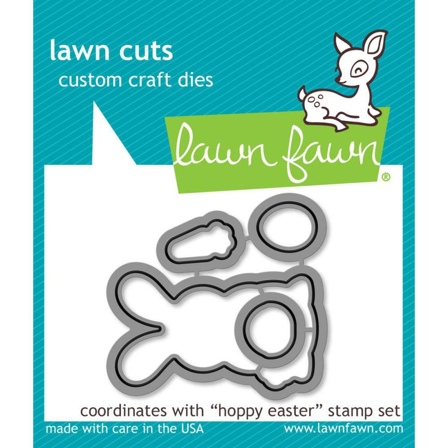 Lawn Fawn - Lawn Cuts - Hoppy Easter-ScrapbookPal