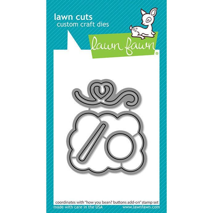 Lawn Fawn - Lawn Cuts - How You Bean? Buttons Add-On-ScrapbookPal