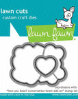 Lawn Fawn - Lawn Cuts - How You Bean? Conversation Heart Add-On-ScrapbookPal